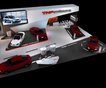 Modern Exhibition Hall-ID:920889422