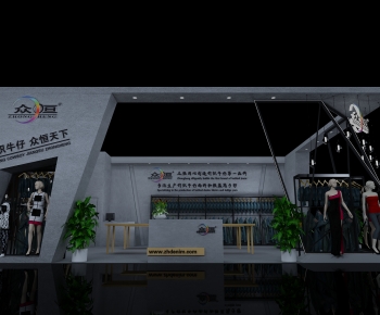 Industrial Style Clothing Store-ID:412607916