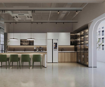 Modern Open Kitchen-ID:245620978