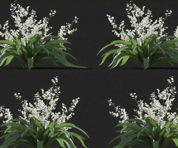 Modern Flowers And Grass-ID:619596002