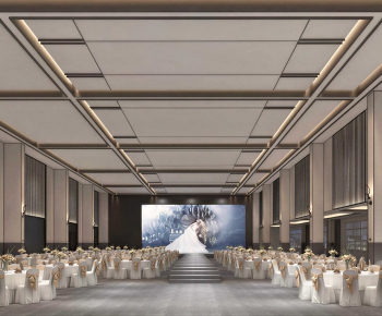 Modern Banquet Hall-ID:297496085