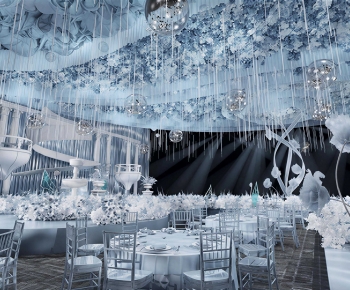 Modern Banquet Hall-ID:918277987