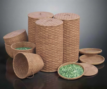 New Chinese Style Storage Basket-ID:599524022