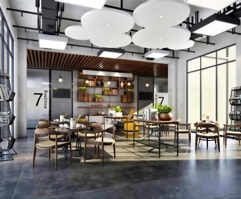 Industrial Style Office Rest Area-ID:442693004