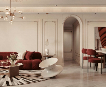 Modern A Living Room-ID:343730935