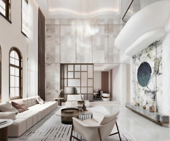 Modern A Living Room-ID:468421052