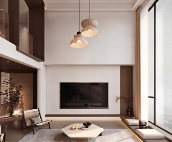 Modern A Living Room-ID:364203935