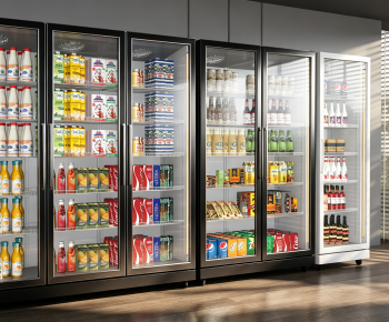 Modern Refrigerator Freezer-ID:421819931