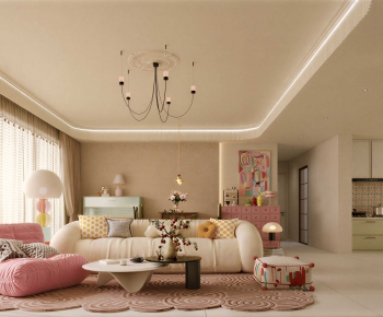 Modern A Living Room-ID:228880889