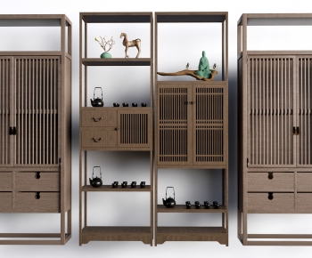 New Chinese Style Antique Rack-ID:184859043