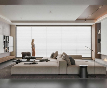 Modern A Living Room-ID:165867097