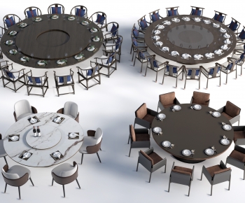 Modern Dining Table And Chairs-ID:414767984