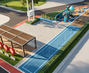 Modern Park Landscape-ID:280764105