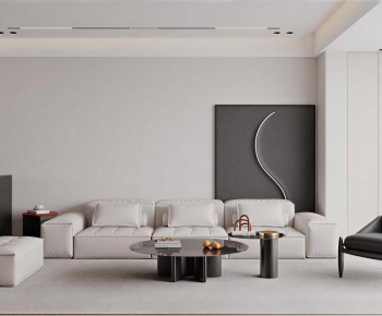 Modern A Living Room-ID:281090027