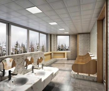 Modern Public Toilet-ID:817512049