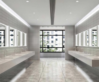 Modern Public Toilet-ID:612560995