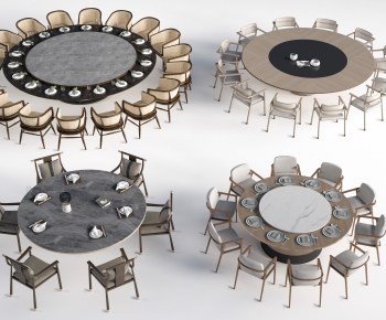 Modern Dining Table And Chairs-ID:753197911