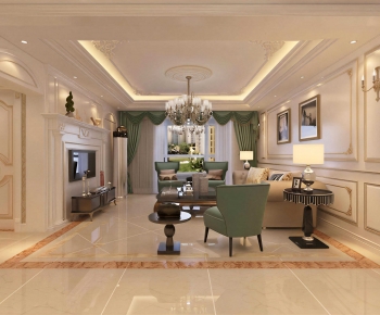European Style A Living Room-ID:843359955