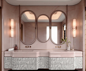 Modern Bathroom Cabinet-ID:633105046