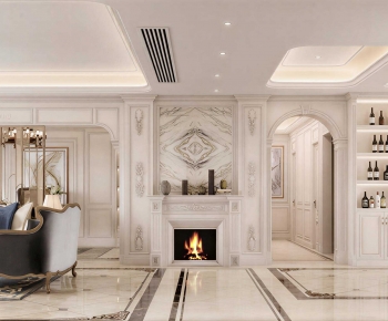 European Style A Living Room-ID:105808977