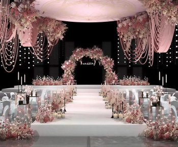 Modern Banquet Hall-ID:834479312