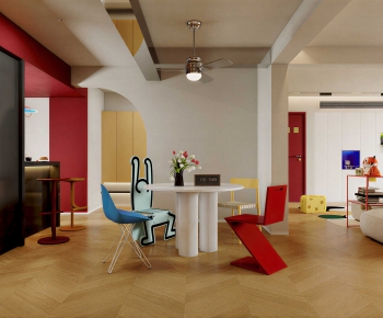 Modern Dining Room-ID:701426983