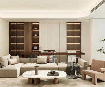 Modern A Living Room-ID:751888996