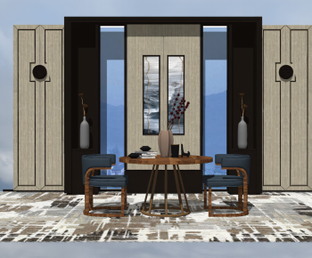 Modern Dining Table And Chairs-ID:270080099