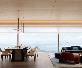 Modern A Living Room-ID:751841077