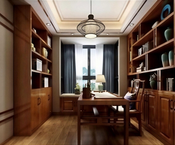 New Chinese Style Study Space-ID:960407022