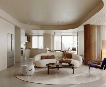 Modern A Living Room-ID:446974049