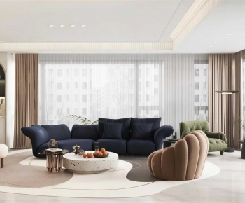 Modern A Living Room-ID:667926075