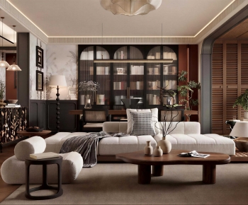 Modern A Living Room-ID:176995049
