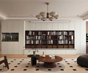 Modern A Living Room-ID:758934975