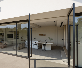 Modern Facade Element-ID:416415938