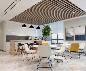 Modern Office Tea Room-ID:793432009