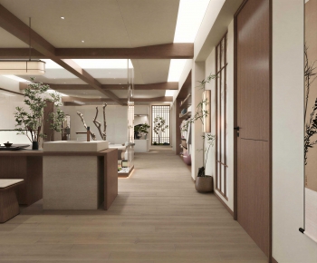 New Chinese Style Teahouse Tea House-ID:380064969