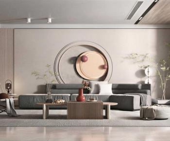 Modern A Living Room-ID:838876014