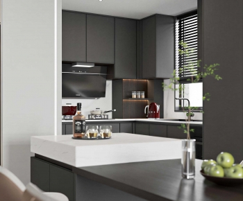 Modern Open Kitchen-ID:768287904
