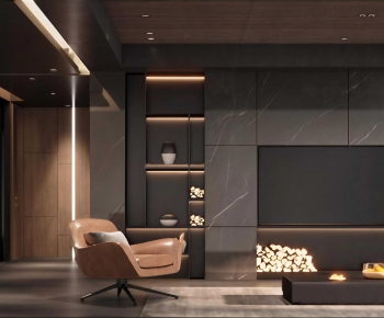 Modern A Living Room-ID:456072095