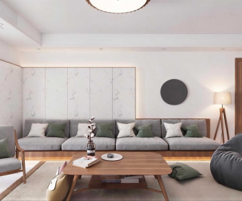 Modern A Living Room-ID:166799076