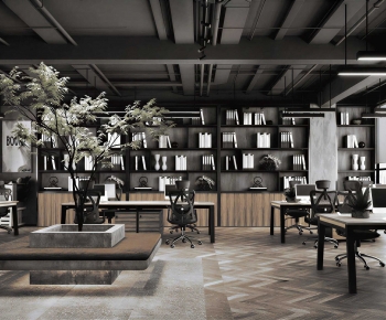 Industrial Style Staff Area-ID:862588959
