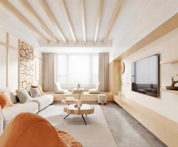 Japanese Style A Living Room-ID:254983902
