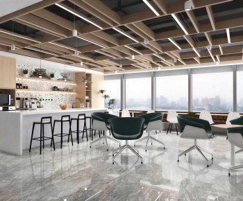 Modern Office Tea Room-ID:163007026