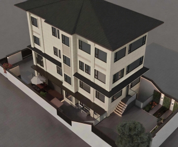 New Chinese Style Residential Building-ID:866225968