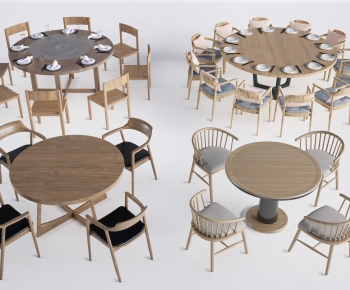 Modern Dining Table And Chairs-ID:962340876