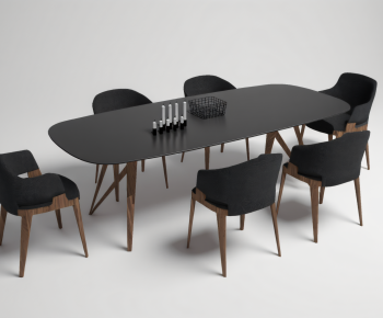 Modern Dining Table And Chairs-ID:729010118