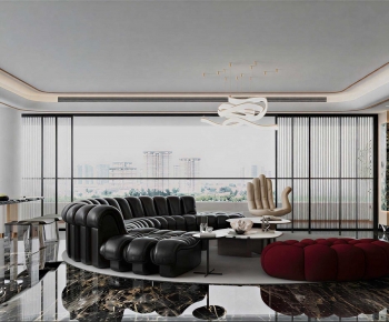 Modern A Living Room-ID:761342058