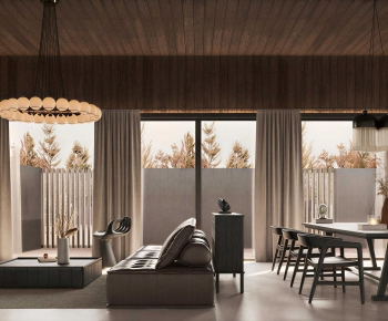 Modern A Living Room-ID:783658033