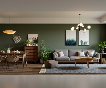 Nordic Style A Living Room-ID:852859971